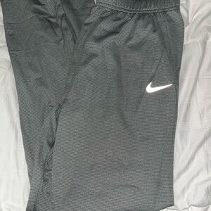 Nike Charcoal Joggers with White Logo
